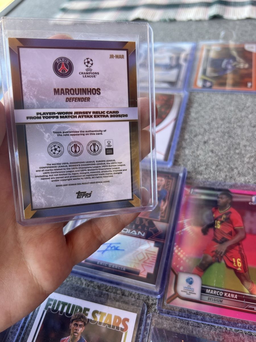Topps Sammelbilder & Trading cards: Topps Match Attax 25/26 Marquinhos Patch – Gebraucht aus Uhwiesen von maflo2 1