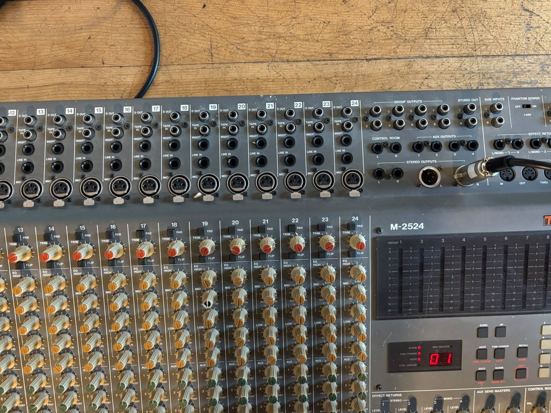 Tascam Console di mixaggio: Tascam Mischpult 2524 – Usato da Brent venduto da ichwill2 1