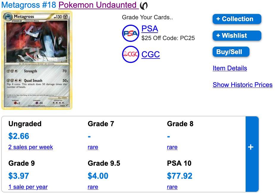 Pokémon Sammelbilder & Trading cards: Metagross Rare Reverse Holo & Rare 18 – Gebraucht aus Zürich von PEACECOCOON 4