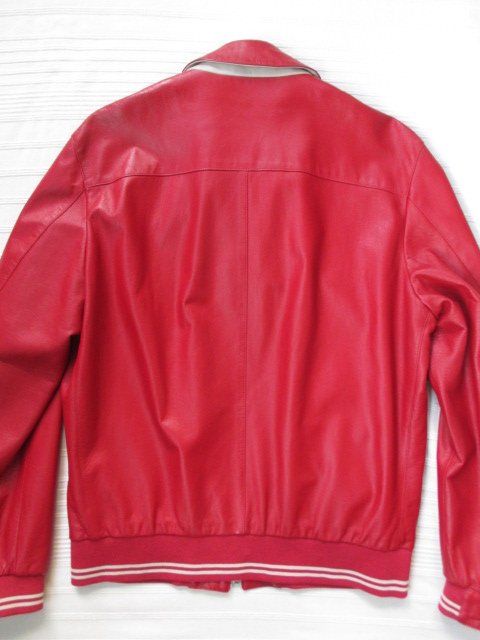 Paul & Shark Giacche: Paul & Shark - rote Lammleder Lederjacke Gr. M – Nuovo (secondo la descrizione) da Wetzikon ZH venduto da icewear 8
