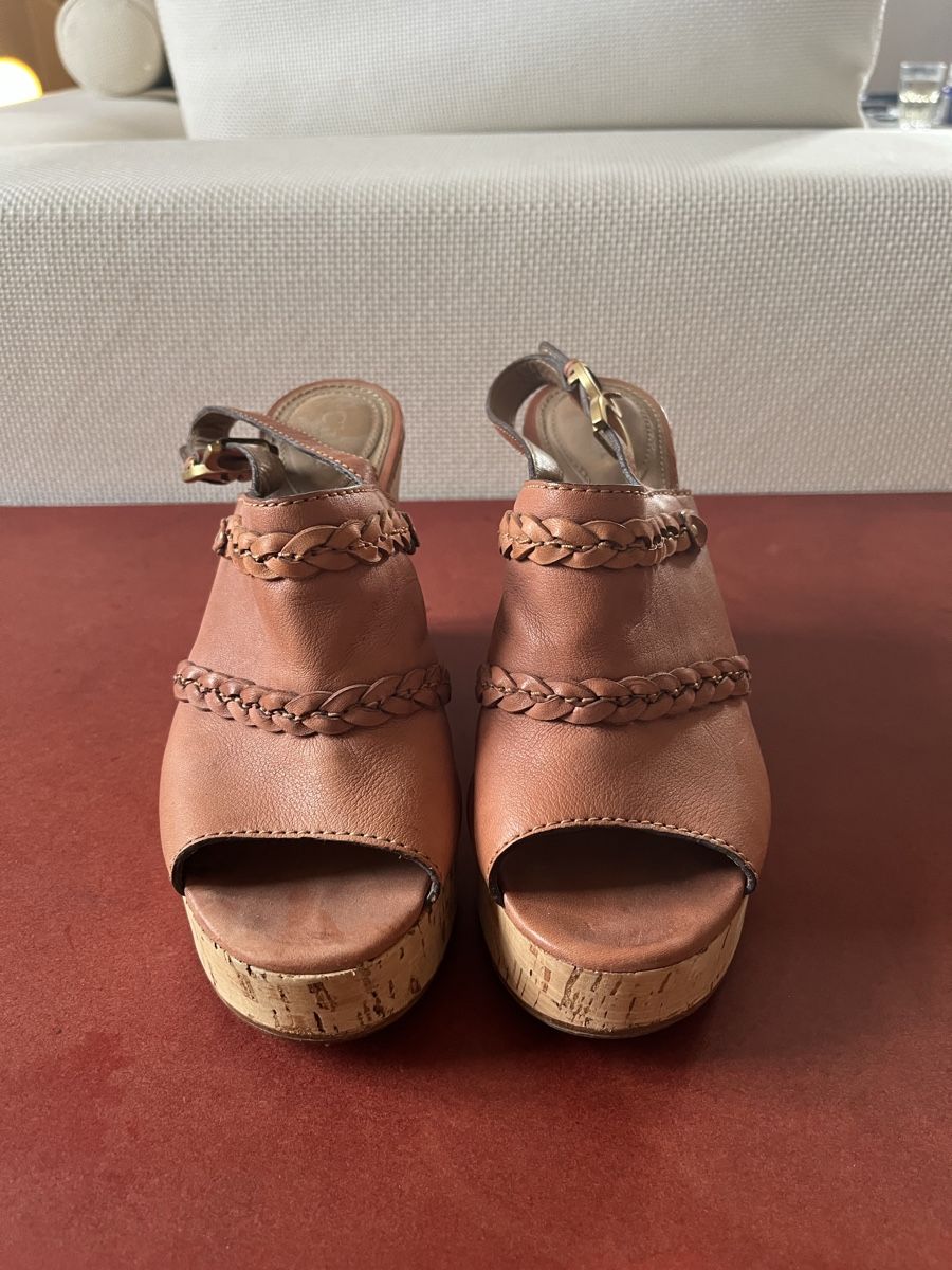 Chloé Scarpe da donna: Chloé Plateau Sandale Gr. 38 – Usato da Rodels venduto da flor323 1