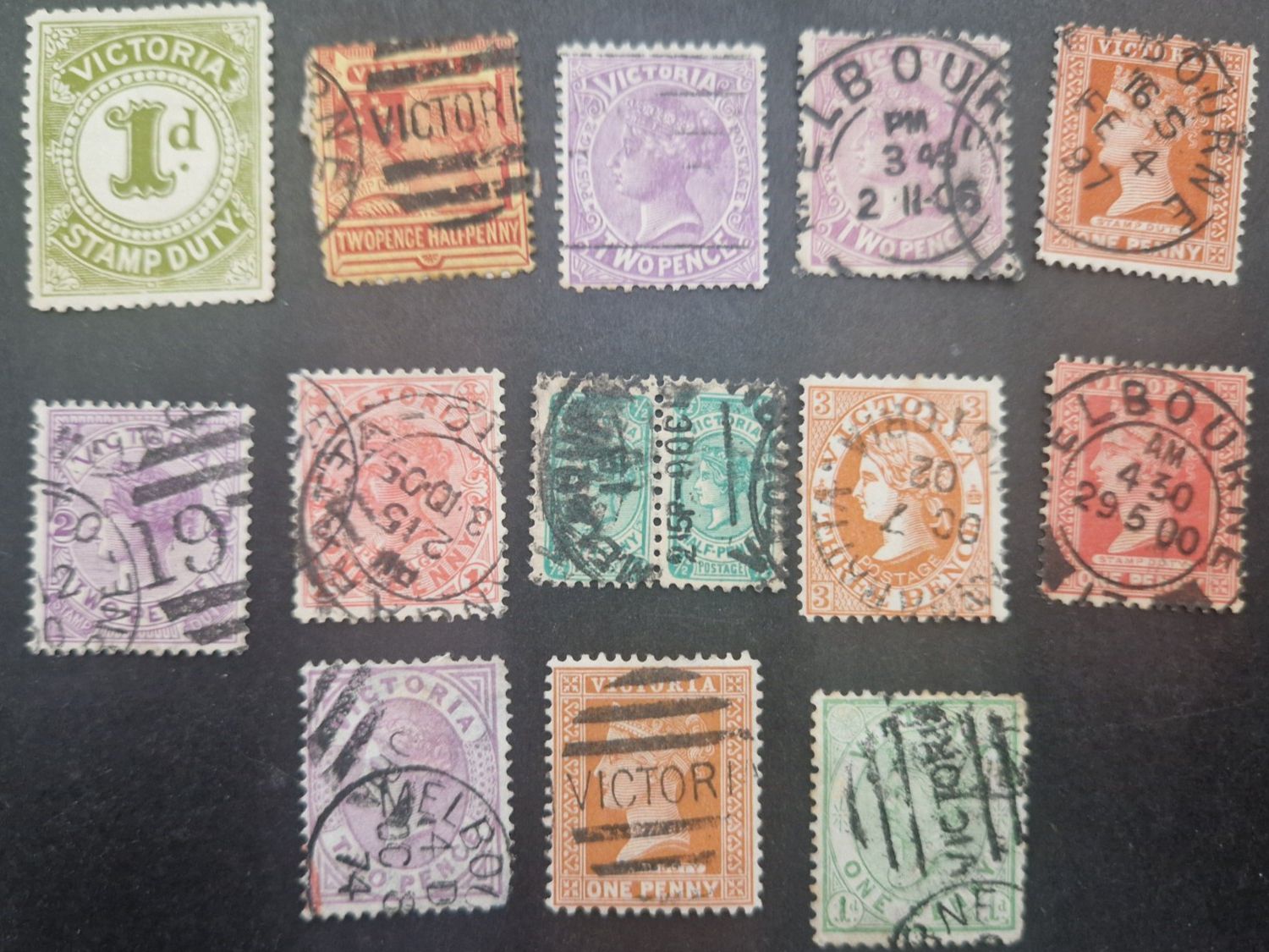 Tutti i francobolli: Briefmarken Sammlung Victoria – Usato da Münchwilen TG venduto da Nonno39