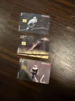 Swisscom Taxcards - komplette Serie Vögel