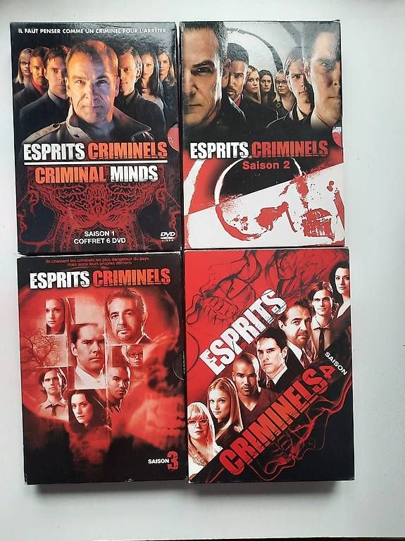 Tutti i DVDs: Esprits criminels saison 1 à 12 – Usato da Montreux venduto da princessemalabar 2