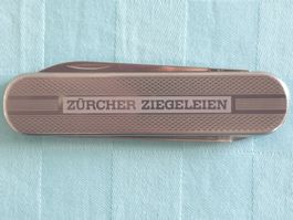 Werbung Taschenmesser VICTORINOX ZÜRCHER ZIEGEKEIEN