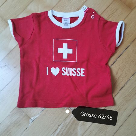 1.August T-Shirt / Baby / Grösse 62/68