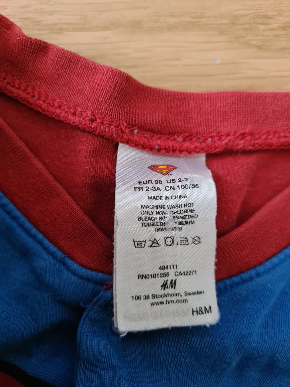 H&M Pigiama & Simili: Schlafanzug Superman blau Grösse 98 H&M – Usato da Horw venduto da Mirii91 2