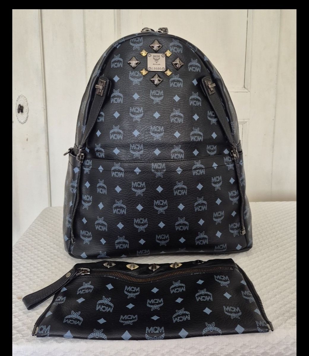 Rucksäcke: Original MCM Rucksack Mit Nieten – Gebraucht aus Witterswil von gsc_z6ts 2