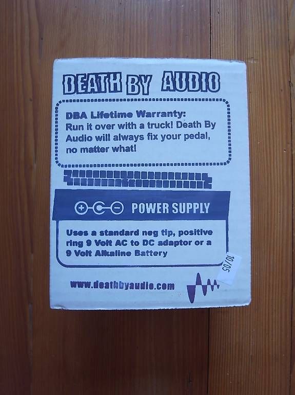 Strumenti musicali: Death By Audio ECHO DREAM 2 - modulating Delay + Fuzz – Usato da Bern venduto da Bookerjazz 5