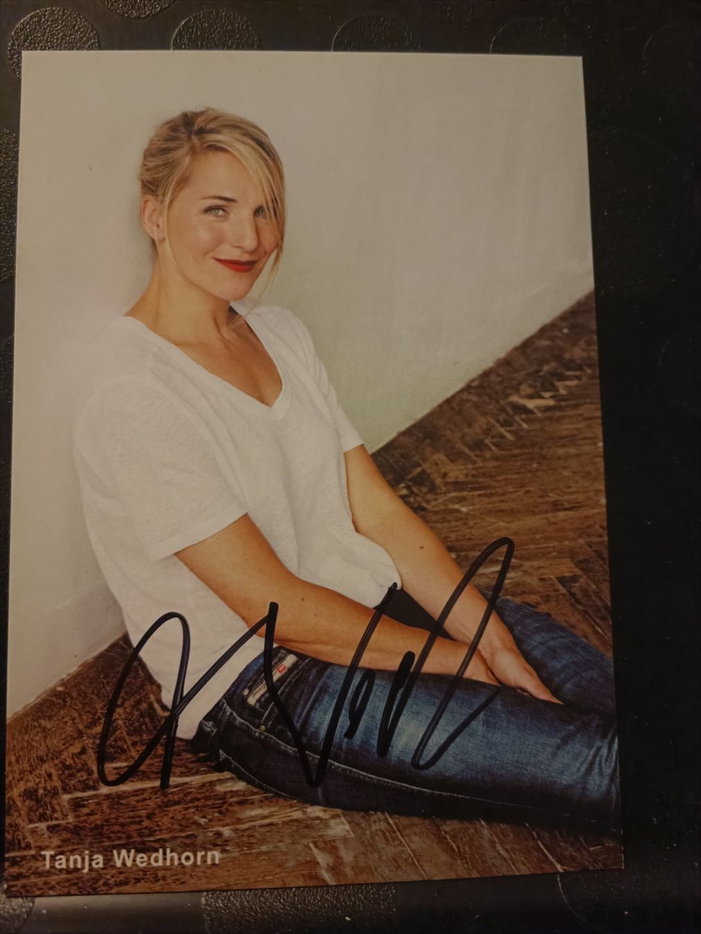 Autografi: Tanja Wendhorn - signierte Autogrammkarte – Usato da Menziken venduto da Artographs