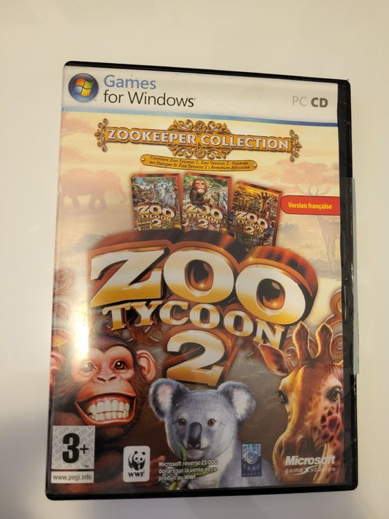 Zoo Tycoon 2 + expansion- Collection PC CD ( CiB) (Neu (gemäss ...