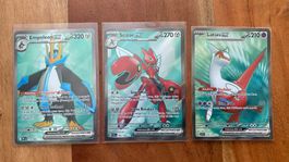 Empoleon Ex, Scizor Ex & Latias Ex Pokemon Set