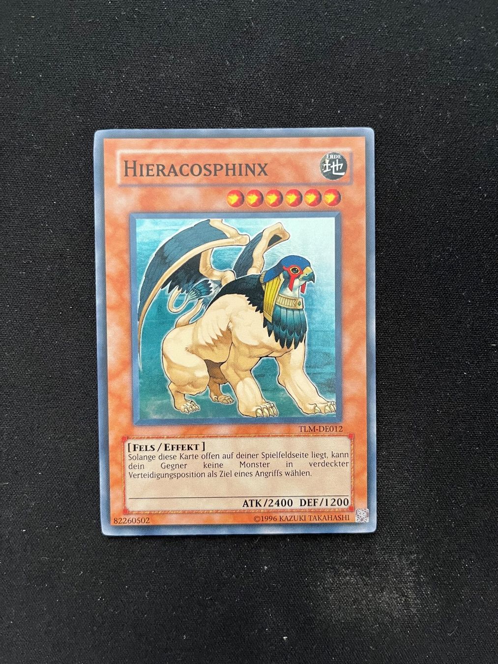 Yugioh Carte collezionabili: Hieracosphinx (TLM-DE012), Super Rare – Usato da Gränichen venduto da Pauli94