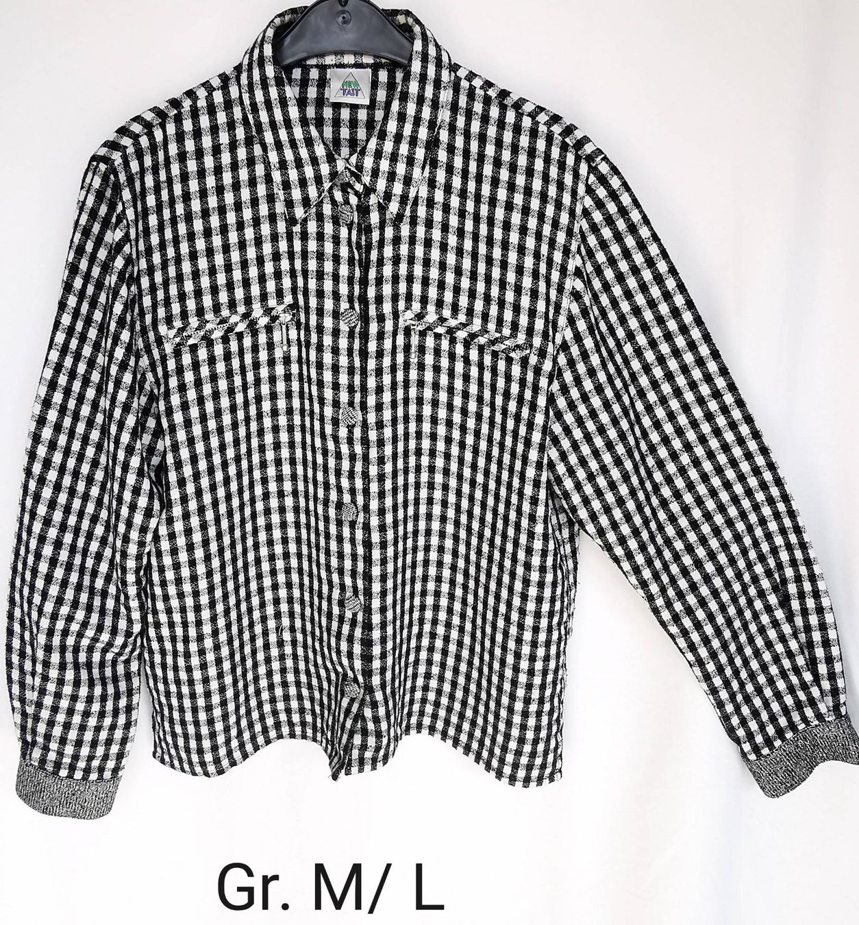 Vestes: Karierte Jacke schwarz weiss M / L – D'occasion à Sarmenstorf par taosun