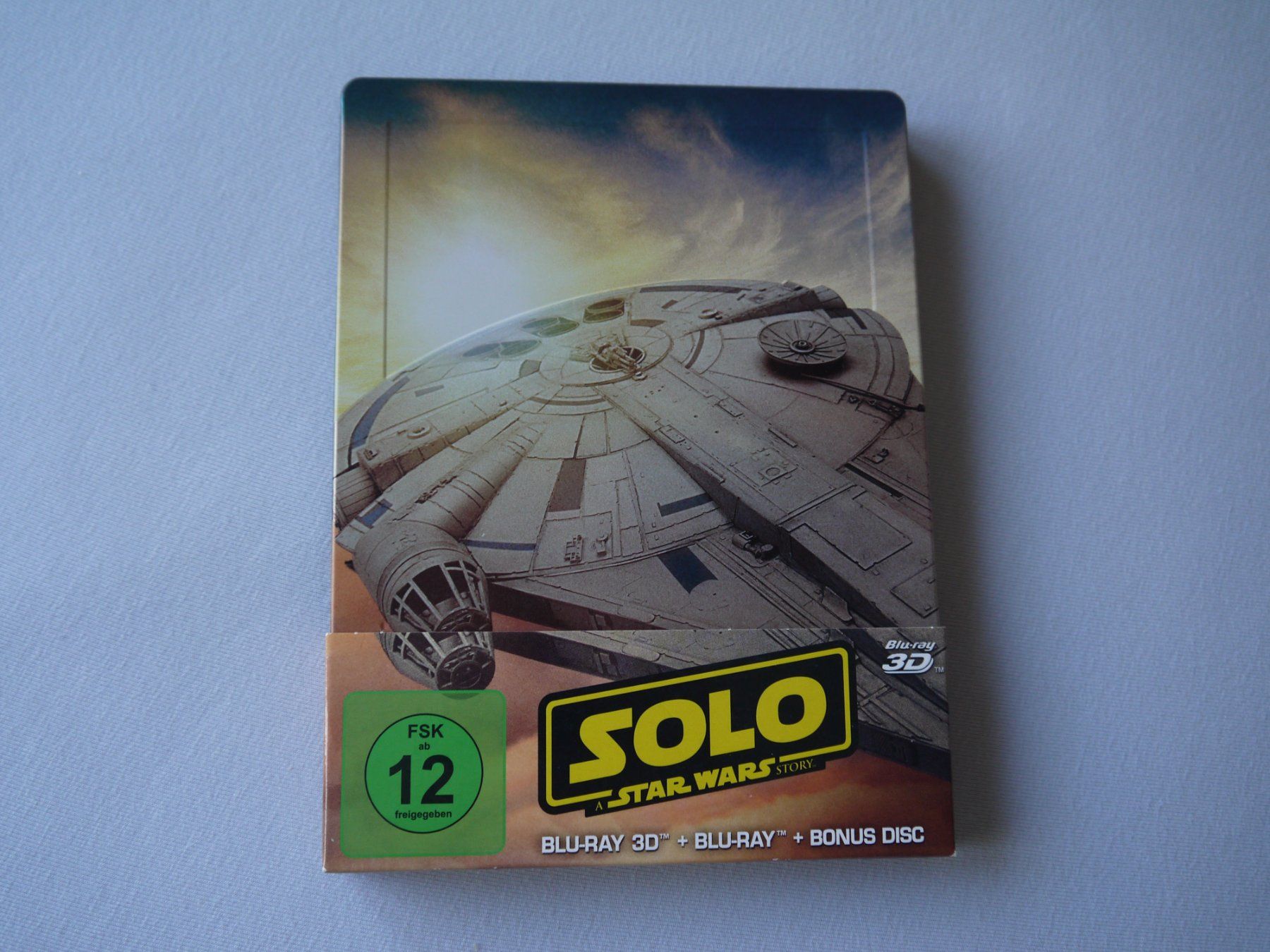 Tous les DVDs: SOLO STAR WARS - Steelbook 3D+Blu Ray – D'occasion à Hagendorn par Blaf