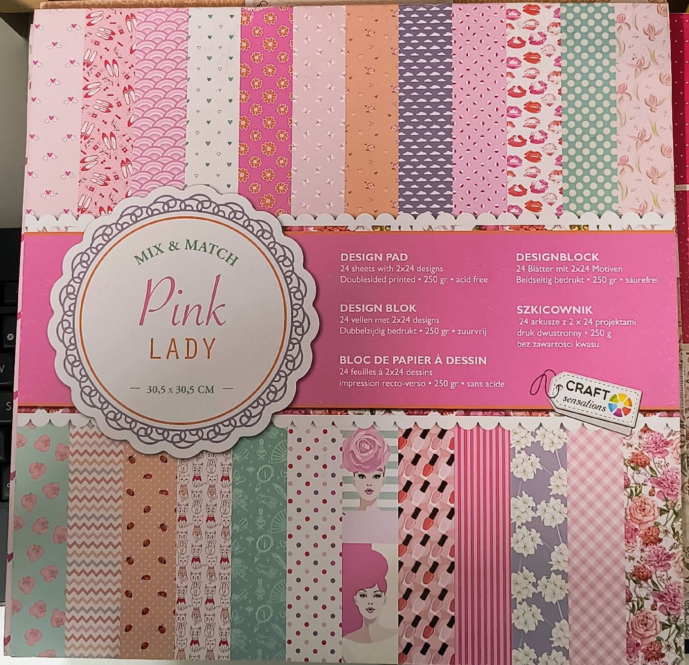 Carta: Scrapbooking Papier Designpapier Blöcke – Nuovo (secondo la descrizione) da Würenlingen venduto da Striga 2