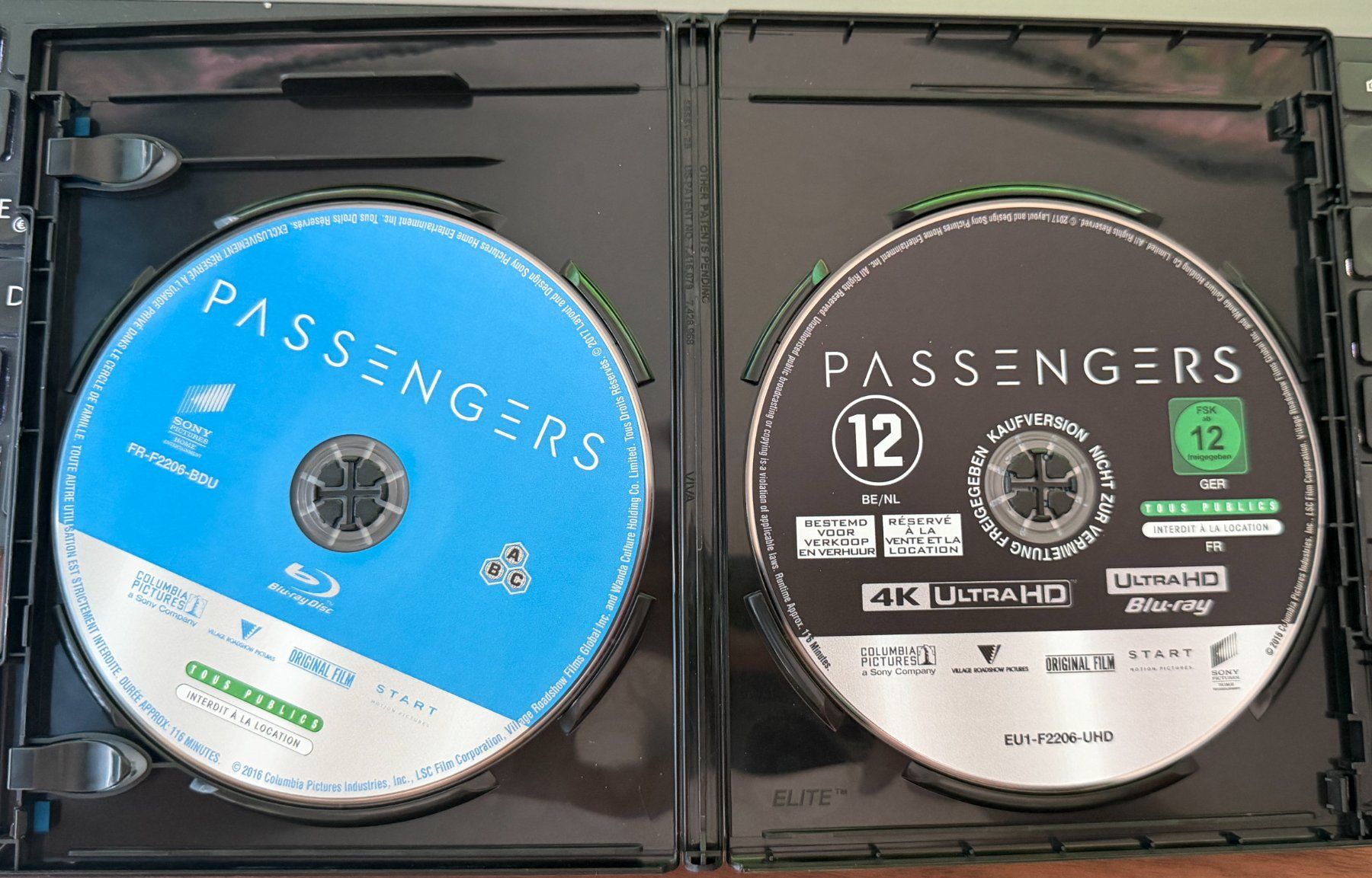 Alle DVDs: Passengers (2016) - 4K Ultra HD + Blu-ray – Gebraucht aus Semsales von __Florian__ 3