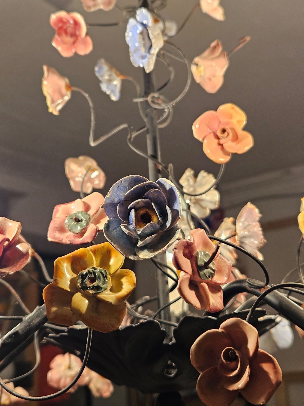 Lustres & lampes de plafonds: alter Lüster, Deckenleuchte – D'occasion à Muri b. Bern par rasastro 4