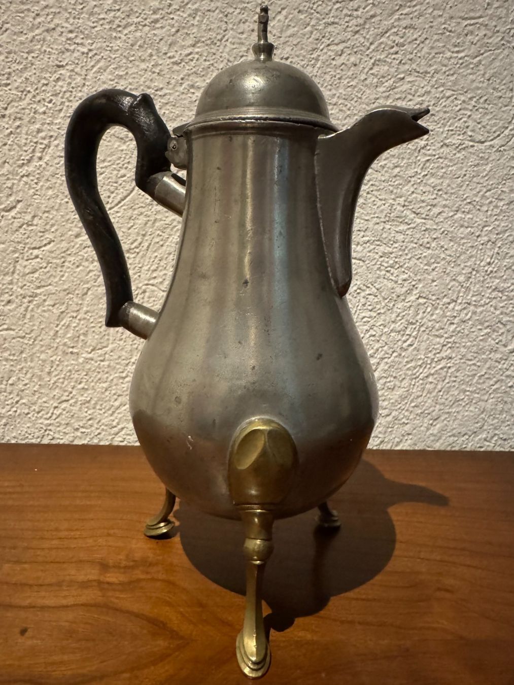 Teekannen: Alte Zinnkanne – Gebraucht aus Murten von Bodoni59 1