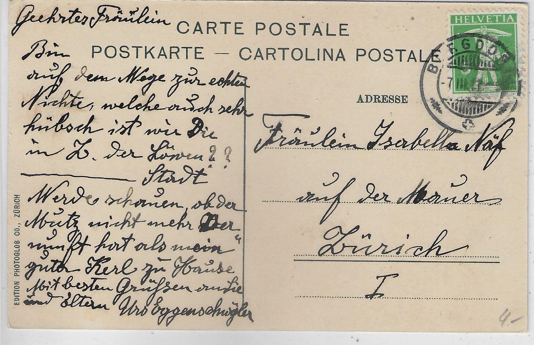 Cartoline postali: Solothurn - Baslertor - Litho – Usato da Ettingen venduto da Kartenplanet 1