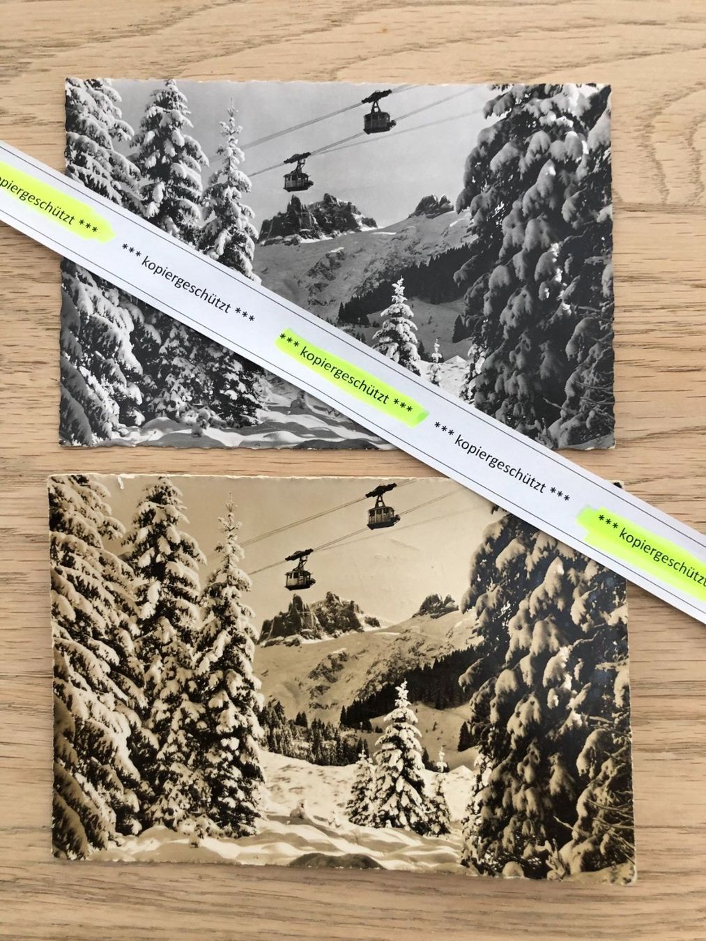 Cartoline postali: Luftseilbahn Gerschnialp Trübsee AK – Usato da Hefenhofen venduto da Bierinder