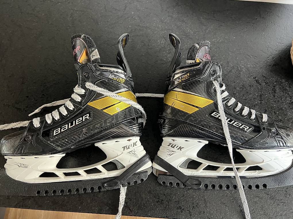 Bauer Schlittschuhe: Schlittschuhe Bauer Supreme Ultrasonic Grösse 7 – Gebraucht aus Arlesheim von FS_79