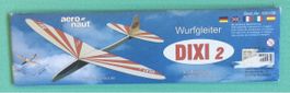 Flugzeug Wurfgleiter Dixi 2 aeronaut deutsche Anleitung OVP