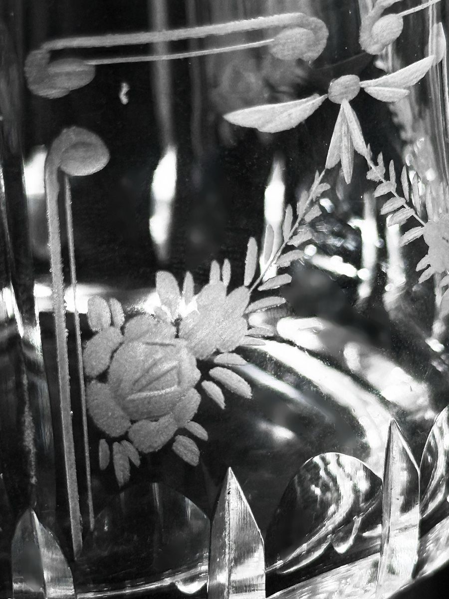 Zuccheriere: Wunderschöne Kristalldose mit Deckel aus 800er Silber – Usato da Luzern venduto da downtonabbey 5