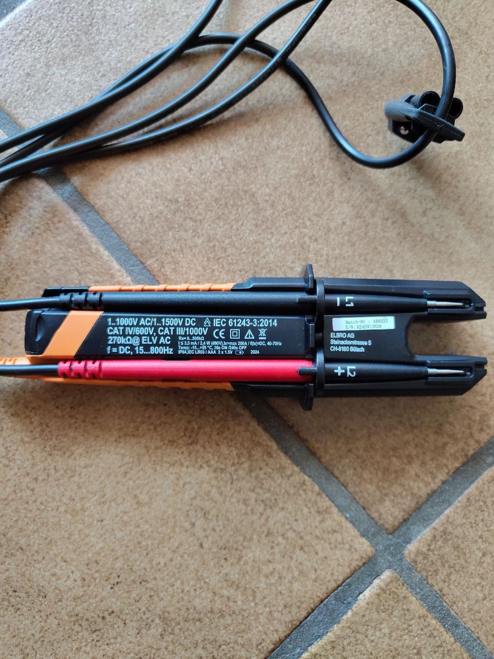 Misurare: Elbro Analyst 1000 Spannungsprüfer / Multimeter /Amperemeter – Nuovo (secondo la descrizione) da Frauenfeld venduto da V-Popeye 2