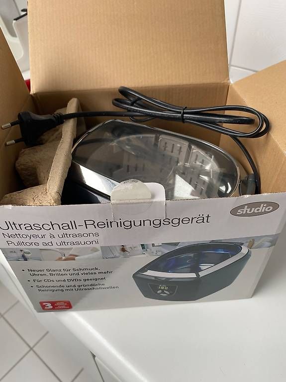 Alle Maschinen: Neuer Ultraschallreiniger. – Neu und originalverpackt aus Rüti ZH von Diana7770 1