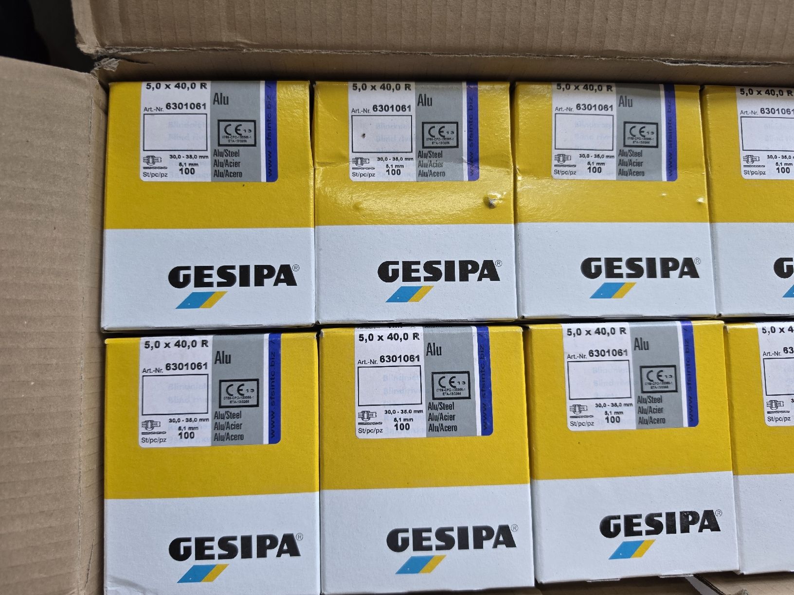 Gesipa Tutti gli attrezzi: GESIPA Nieten  – Usato da WIL SG venduto da Sprin319 2
