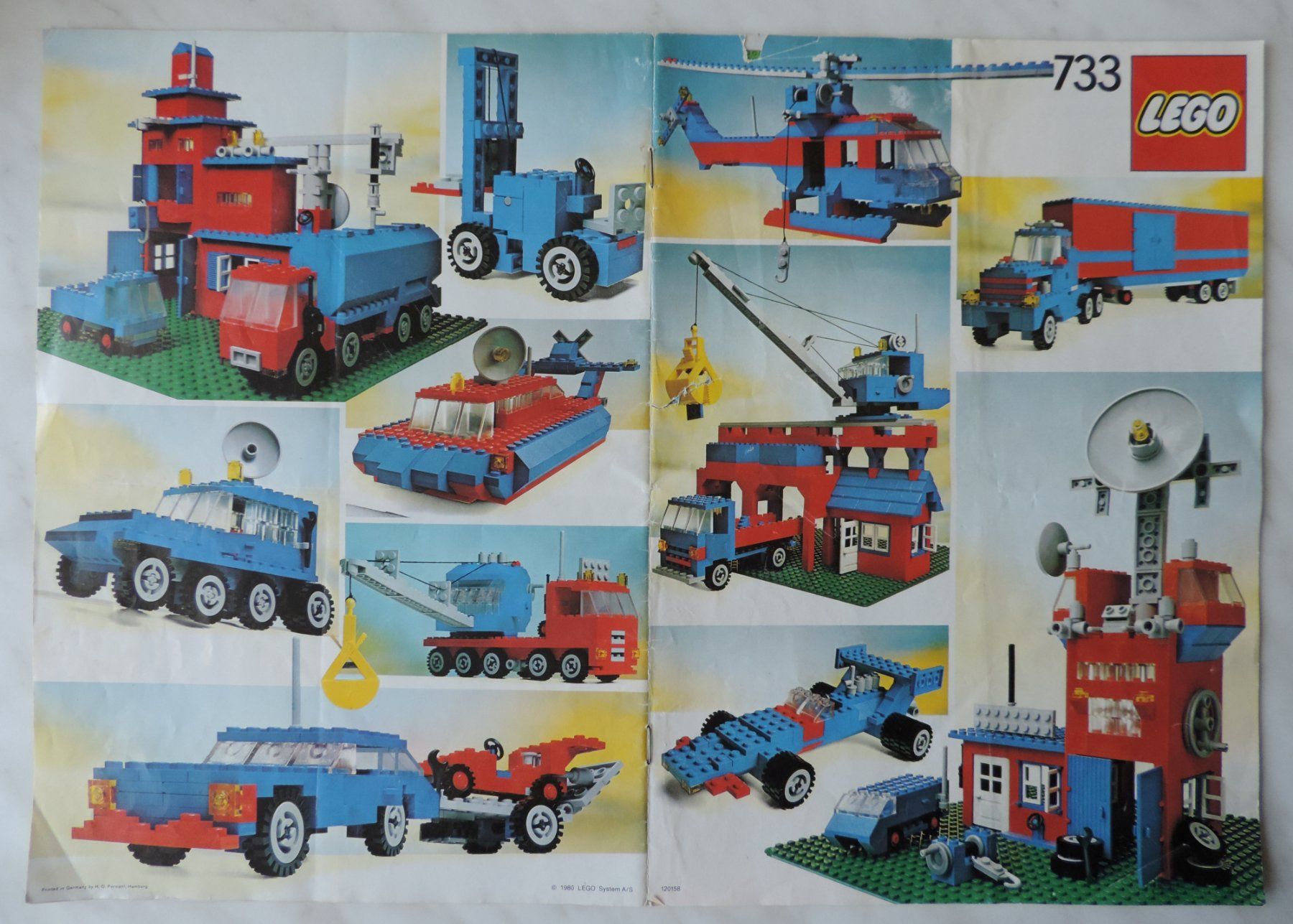 Lego Spielzeuge: Universal Building Set  733  (1980) – Gebraucht aus Burgdorf von ursla50 8