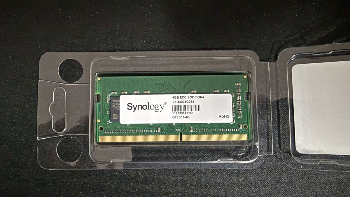 Memoria / RAM: Synology EEC RAM DDR4 4Gbyte – Nuovo (secondo la descrizione) da Muhen venduto da Prophet78