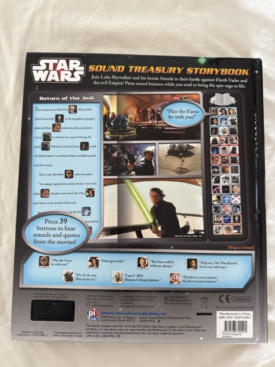 Libri: Star Wars - sound story treasury – Usato da Neuchâtel venduto da compadri 2