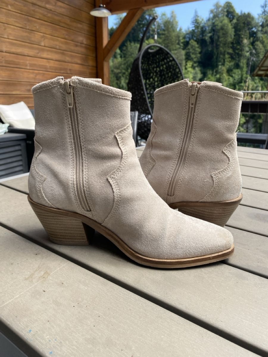 Next Scarpe da donna: Cowboy Stiefel / beige / Grösse 37/ gebraucht – Usato da Schachen LU venduto da ali_hz6l 6