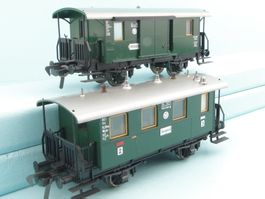 Fleischmann 2 X Länderbahn  Wagen / Nürnberg