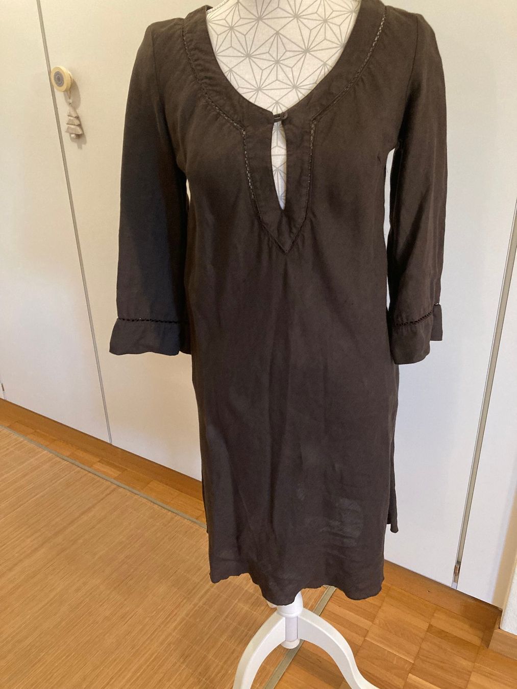 Benetton Kleider: Leinen Kleid Sommerkleid, Benetton, S – Gebraucht aus Hombrechtikon von star8888 1