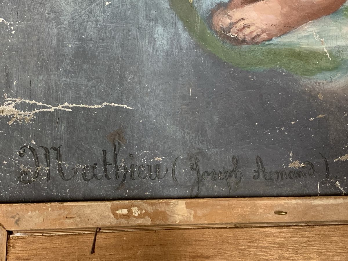 Dipinti: Mondsichel Madonna 1861 – Difettoso da Wolfhalden venduto da SecondAntique 3