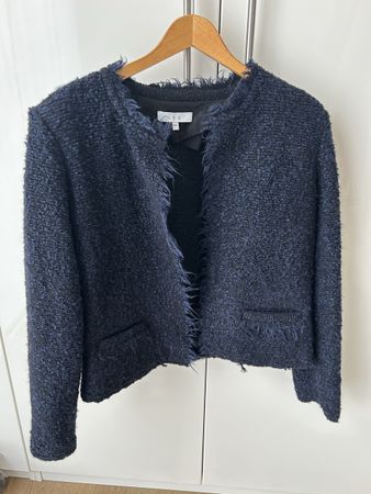 Stylische IRO Jacke in Blau-Schwarz ✨