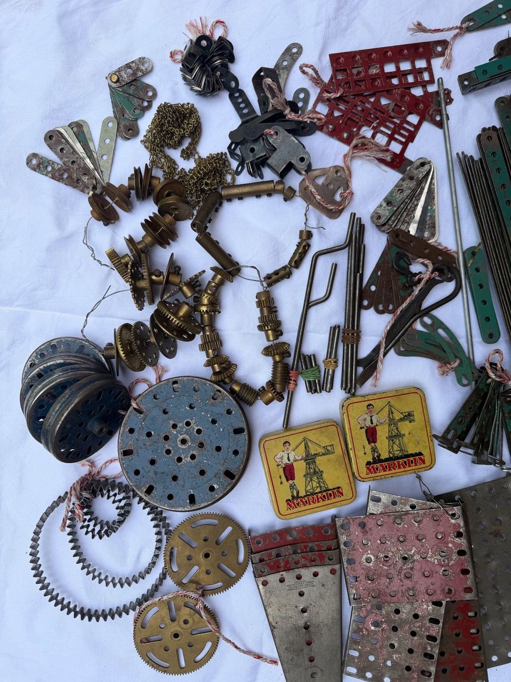 Kit di costruzioni: MÄRKLIN Metallbaukasten - diverses Material – Usato da Tegerfelden venduto da siebenmacky 5