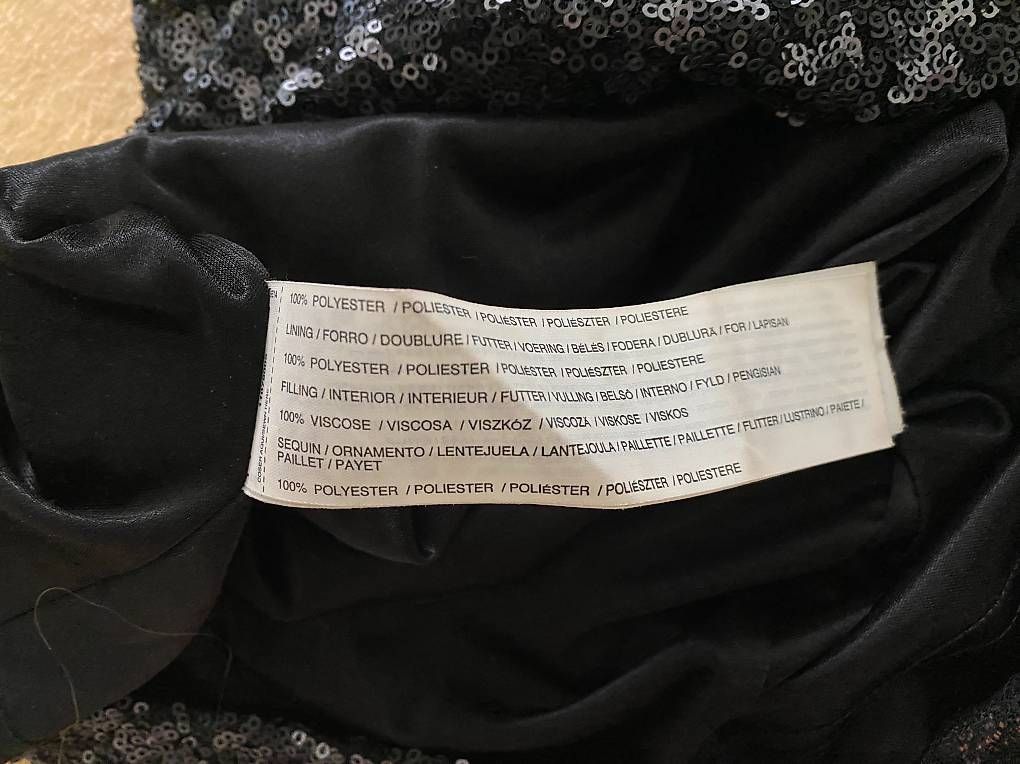 Mango Vestiti: MANGO / Paillettenkleid Schwarz / Grösse M – Usato da Zürich venduto da JLorraine 4