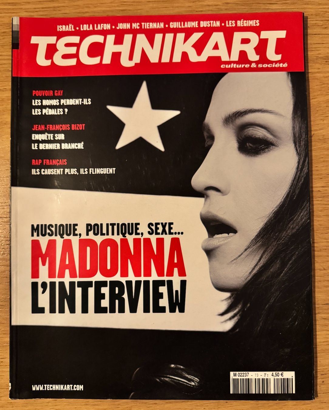 Riviste & Magazine: Madonna TECHNIKART Magazine Français 2003 – Usato da Lausanne venduto da davzic