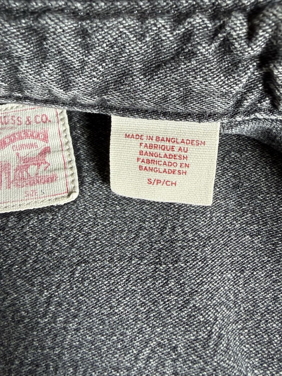 Levi's Camicette: Levi's Hemdbluse, Gr. S, anthrazit - neuwertig! – Nuovo (secondo la descrizione) da Pfäffikon ZH venduto da ninawe01 1