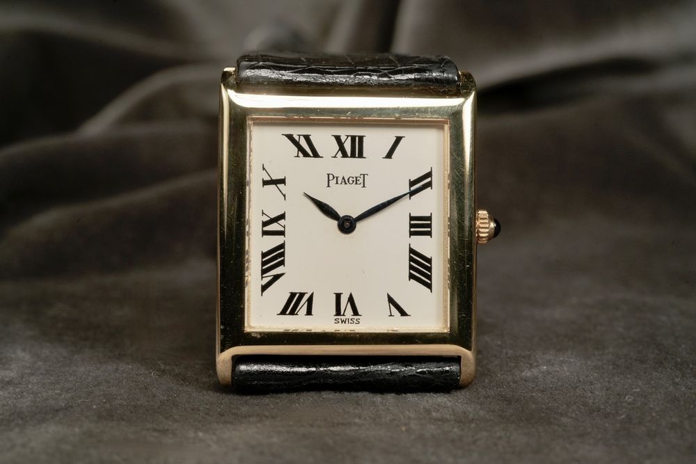 Piaget Tank Roman 18kt. Gold Ref. 9284 Ultra-Thin Watch (Gebraucht) in ...