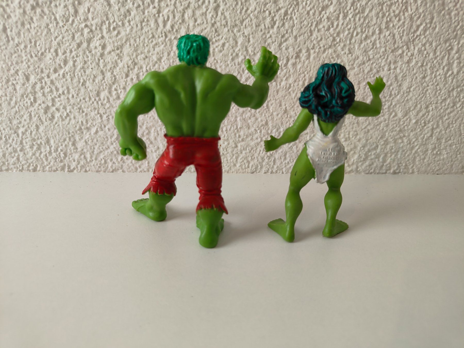 Bullyland Statuette: Spain Comics Hulk She-Hulk Marvel Rarität 1987 – Usato da Thalwil venduto da FigurenFreunde 1