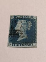 Two Pence Blue 1841, Platte 3 