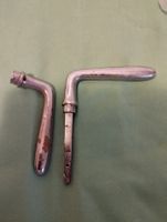 Vintage Türgriffe/ Türklinken, Chrom, für Innentüren