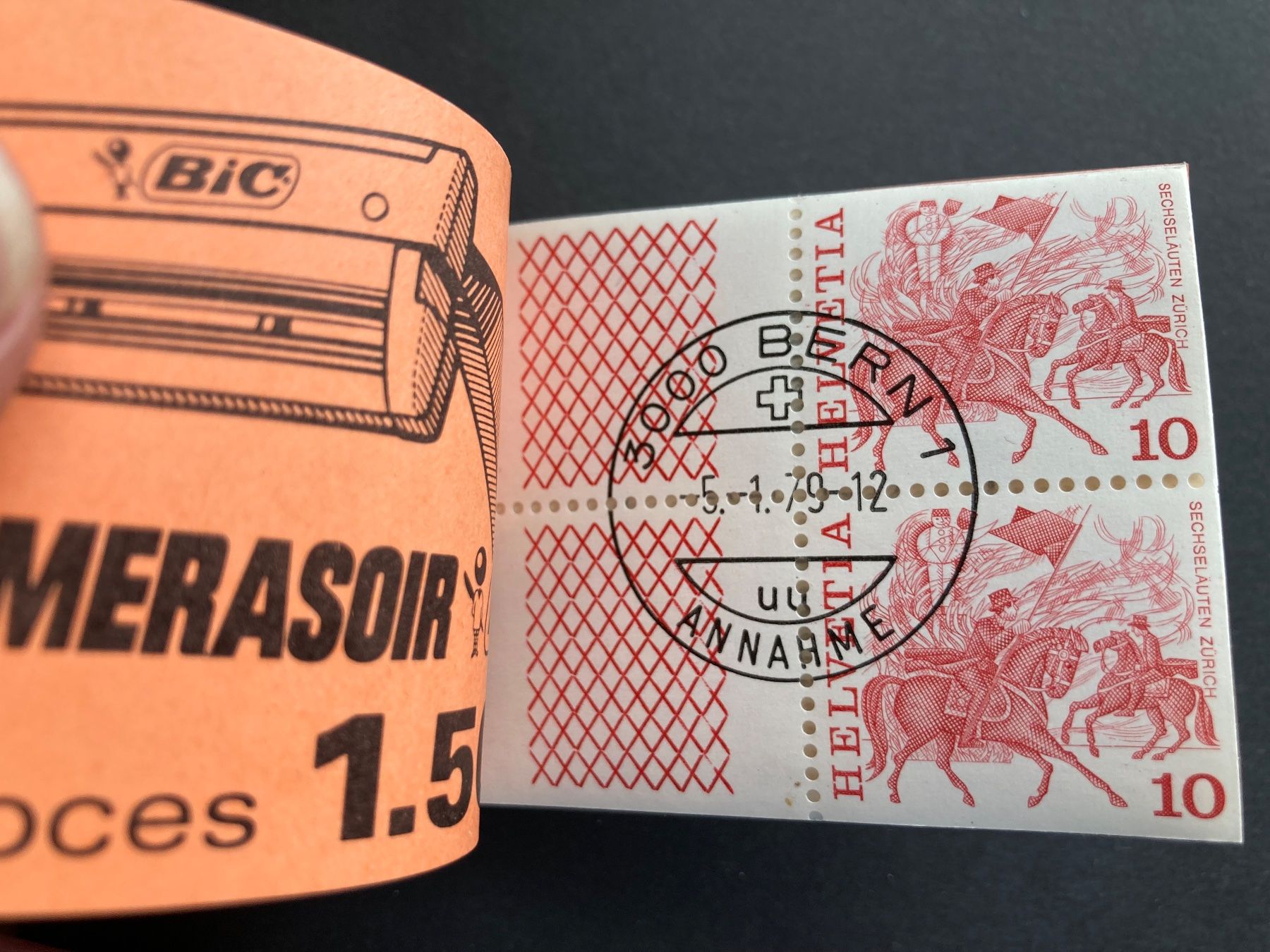 Alle Briefmarken: PTT Markenheft 1979 orange ET 5.1.1979 – Neu und originalverpackt aus Niederurnen von Alpineyeti 1