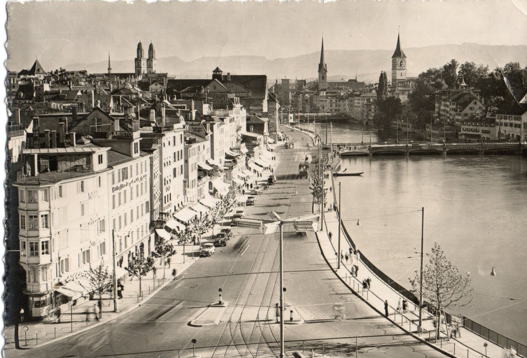 Cartes postales: Zürich - Limmatquai – D'occasion à Melano par pisonsdro