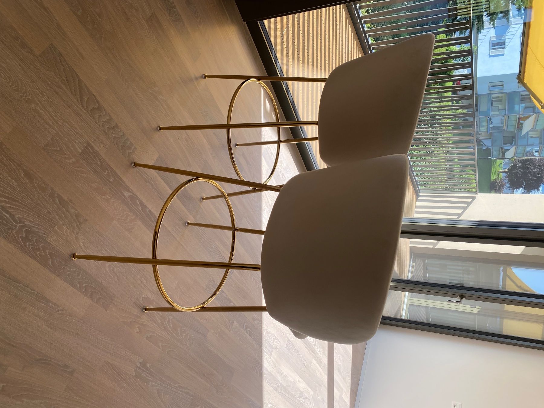 Hochstühle: 4 wunderschöne, neue beige Barstühle – Neu (gemäss Beschreibung) aus Wädenswil von kat_fgm8 2